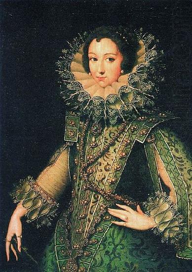 Rodrigo de Villandrando Portrait of an Unknown Lady china oil painting image